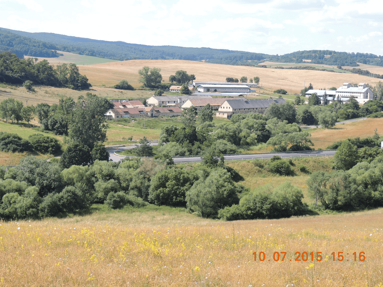 Pohľad na farmu a SK-Road66